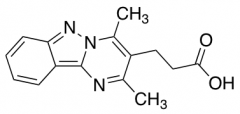 3-{2,4-Dimethylpyrimido[1,2-b]indazol-3-yl}propanoic Acid