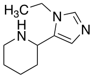 2-(1-ethyl-1H-imidazol-5-yl)piperidine