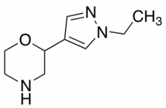 2-(1-ethyl-1H-pyrazol-4-yl)morpholine