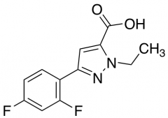 1-Ethyl-3-(2,4-difluorophenyl)-1H-pyrazole-5-carboxylic acid