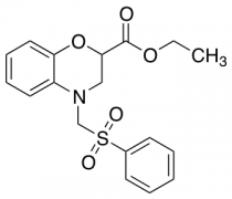 Ethyl 4-(Phenylsulfonylmethyl)-3,4-dihydro-2H-benzo[b][1,4]oxazine-2-carboxylate