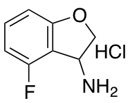 4-Fluoro-2,3-dihydrobenzofuran-3-amine Hydrochloride