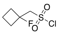 (1-fluorocyclobutyl)methanesulfonyl chloride