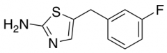 5-[(3-fluorophenyl)methyl]-1,3-thiazol-2-amine