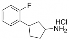 3-(2-fluorophenyl)cyclopentan-1-amine Hydrochloride