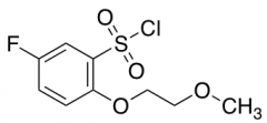 5-Fluoro-2-(2-methoxyethoxy)benzene-1-sulfonyl Chloride