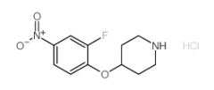 4-(2-Fluoro-4-nitrophenoxy)piperidine hydrochloride