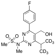 N-[4-(4-Fluorophenyl)-5-hydroxymethyl-6-isopropylpyrimidin-2-yl]-N-methylmethanesulfonamid