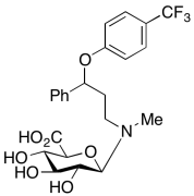 Fluoxetine N-&beta;-D-Glucuronide