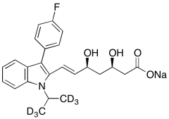 Fluvastatin-d6 Sodium Salt