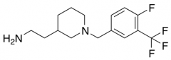 2-(1-{[4-Fluoro-3-(Trifluoromethyl)Phenyl]Methyl}Piperidin-3-Yl)Ethan-1-Amine