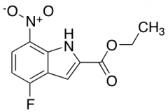 4-Fluoro-7-nitro 1H-indole-2-ethyl carboxylate