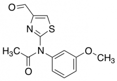 N-(4-Formyl-1,3-thiazol-2-yl)-N-(3-methoxyphenyl)acetamide