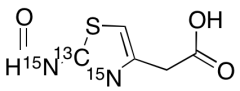 2-(2-Formamidothiazol-4-yl)acetic Acid-13C,15N2