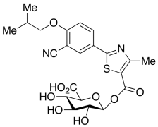 Febuxostat Acyl-&beta;-D-glucuronide