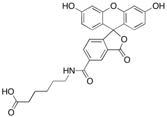 6-(Fluorescein-5-carboxamido)hexanoic Acid