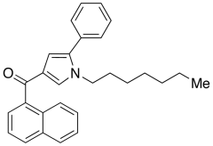 (1-Heptyl-5-phenyl-1H-pyrrol-3-yl)-1-naphthalenylmethanone