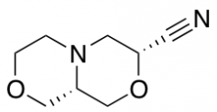 hexahydro-1H-[1,4]oxazino[3,4-c]morpholine-3-carbonitrile