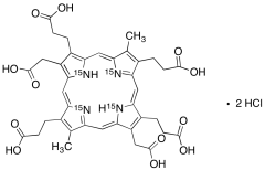 Hexacarboxylporphyrin 1 Dihydrochloride-15N4