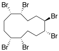 (1R,2S,5R,6R,9R,10S)-rel-1,2,5,6,9,10-Hexabromocyclododecane