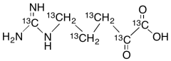 &delta;-Guanido-&alpha;-ketovaleric Acid-13C6