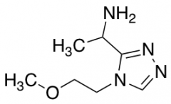 1-[4-(2-Methoxyethyl)-4{H}-1,2,4-triazol-3-yl]ethanamine