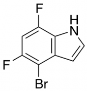 4-Bromo-5,7-difluoro-1H-indole