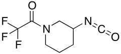 3-Isocyanato-1-(trifluoroacetyl)piperidine