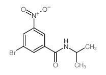 N-Isopropyl 3-bromo-5-nitrobenzamide