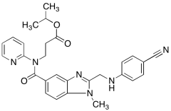 Isopropyl 3-(2-(((4-Cyanophenyl)amino)methyl)-1-methyl-N-(pyridin-2-yl)-1H-benzo[d]imidazo