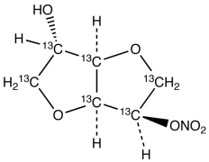 Isosorbide-13C6 5-Mononitrate, 90%