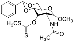 Methyl 2-(Acetylamino)-2-deoxy-4,6-O-(phenylmethylene)-&alpha;-D-glucopyranoside 3-(S-