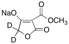 Methyl 2,5-Dihydro-4-hydroxy-2-oxo-3-furancarboxylic Acid-d2 Ester Sodium Salt