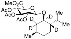 (1R,2S,5R)-(-)-Menthol-d4 2,3,4-Tri-O-acetyl-&beta;-D-glucuronide Methyl Ester