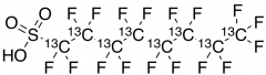 Perfluorooctylsulfonic Acid-13C8 (50&mu;g/mL in Methanol)