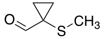 1-(methylsulfanyl)cyclopropane-1-carbaldehyde