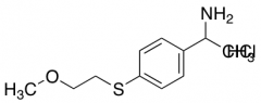 1-{4-[(2-methoxyethyl)sulfanyl]phenyl}ethan-1-amine hydrochloride