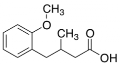 4-(2-methoxyphenyl)-3-methylbutanoic Acid