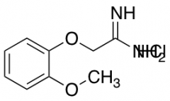 2-(2-methoxyphenoxy)ethanimidamide Hydrochloride