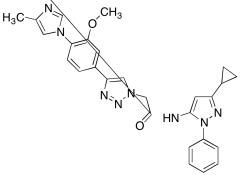 N-(3-Cyclopropyl-1-phenyl-1H-pyrazol-5-yl)-4-[3-methoxy-4-(4-methyl-1H-imidazol-1-yl)pheny