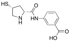 3-[[[(2R,4R)-4-Mercapto-2-pyrrolidinyl]carbonyl]amino]benzoic Acid