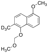 5-Methoxy-1-(methoxymethoxy)-2-methyl-naphthalene-d3