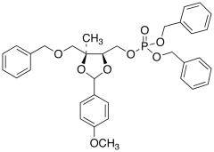 2,3-O-(4-Methoxyphenyl)methylene-2-methyl-D-erythritol Phosphate Benzyl Ether Diphenyl Eth