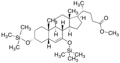 (R)-Methyl 4-((3R,5S,8S,9S,10S,13R,14S,17R)-10,13-dimethyl-3,7-bis((trimethylsilyl)oxy)-2,