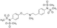 Methyl-[4-(dimethylsulfonylamino)phenylethyl]-[4-(dimethylsulfonylaminophenoxyethyl-d4)ami