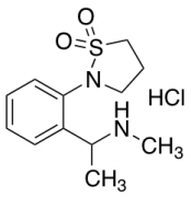 2-{2-[1-(Methylamino)ethyl]phenyl}-1,2-thiazolidine-1,1-dione Hydrochloride