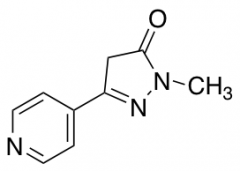 1-Methyl-3-(pyridin-4-yl)-4,5-dihydro-1H-pyrazol-5-one