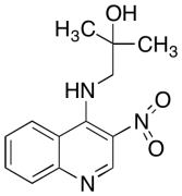 2-Methyl-1-[(3-nitro-4-quinolinyl)amino]-2-propanol