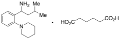 3-Methyl-1-(2-(1-piperidinyl)phenyl)butylamine Adipate (1:3)