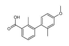 3-(4-Methoxy-2-methylphenyl)-2-methylbenzoic acid